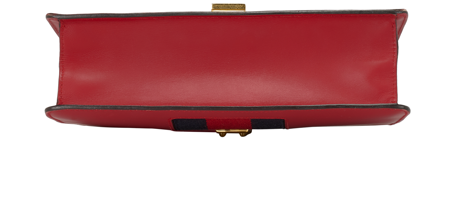 Small Sylvie, &pound;780, Handbags, Red, Leather, Top view